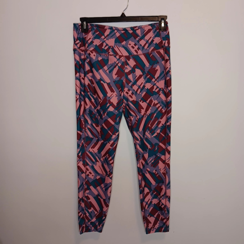 L.L. Bean Abstract Print Workout Leggings
